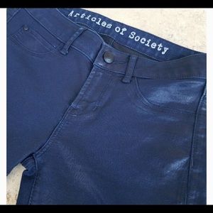 Articles Of Society AOS Mya Halley Blue Coated